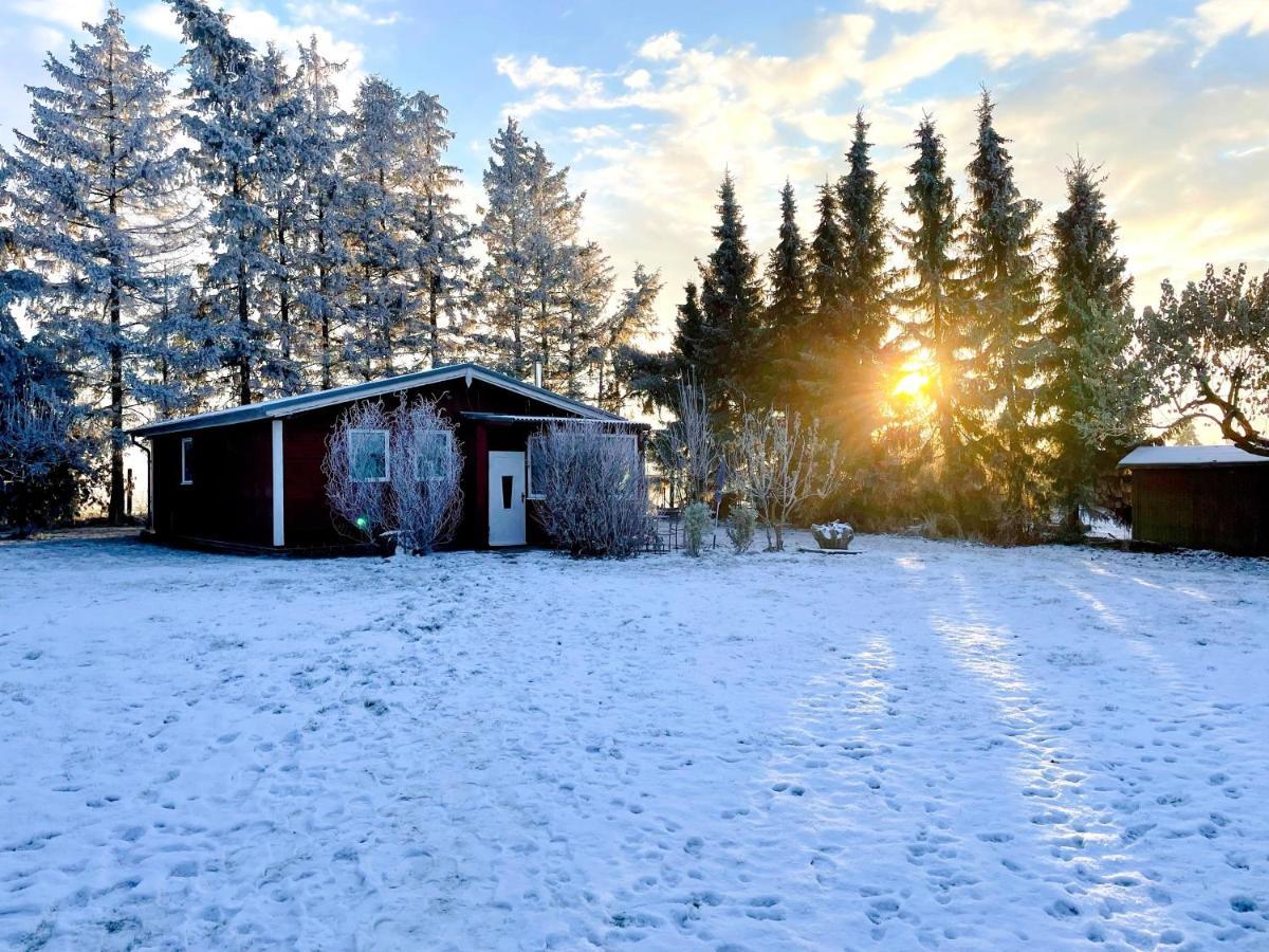 Landhaus Mit Pool, Bungalow In Der Natur Hohenbollentin Exterior photo